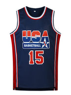 Herren besticktes #9 Basketball-Trikot, atmungsaktive Sportbekleidung, ärmellose Trainingsuniform, Team-Weste, Tops im neuen Design