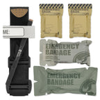 Rhino Rescue Trauma Kit, Combat Survival Gear Medical Kit, taktisch für Notfall-Erste Hilfe, IFAK Nachfüllpackungen