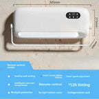 Refrigeration Air Conditioner Fan Cooler Home Wall-Mounted Mute Mobile  Air Conditioning Cold Air Fan Cooling and Heating