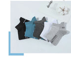 5 Paar kurze Baumwollsocken für Herren, hochwertige, tief geschnittene Crew-Socken für Damen, Knöchelsocken für Sport, atmungsaktives Mesh für den Sommer, lässige, weiche Herrensocken
