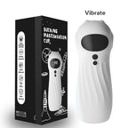 APP-gesteuerter, automatischer Masturbator für Männer, Masturbationsbecher mit realistischer Vagina, Vibration, Blowjob, Masturbation, beheizte Sexmaschinen-Spielzeuge für Männer