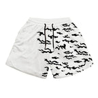 Anime Herren-Sporthosen 3D Bedruckte Shorts Schnell Trocknende Mesh Casual Boardshorts für den Sommer zum Joggen Fitness Basketball