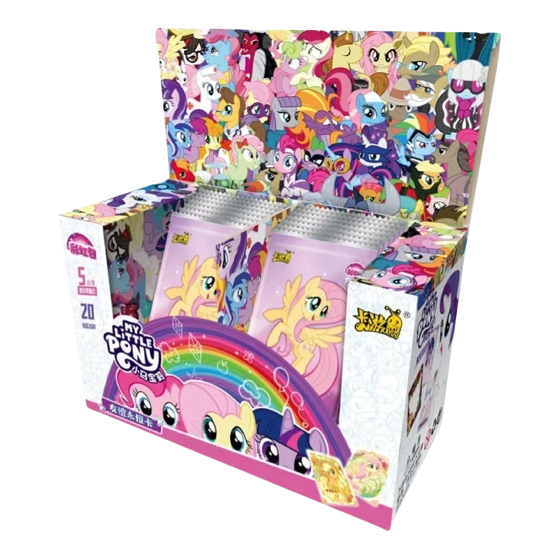 KAYOU Original My Little Pony Freundschaft ist ewig Sternentüte 2 Rhythmus Mond AR Vergoldete Dekoration ODER Sammelkarte Geschenk