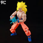 9L3D Gedruckte Dragon Ball Son Goku Vegeta Beerus Frieza Anime Lucky13 Dummy13 Titan13 Actionfiguren Mehrgelenkige Bewegliche Spielzeuge