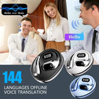 Echtzeit-Übersetzungs-Kopfhörer 144 Sprachen Übersetzer Kopfhörer Kabellose Bluetooth 5.4 Headsets für Business, Büro, Reisen