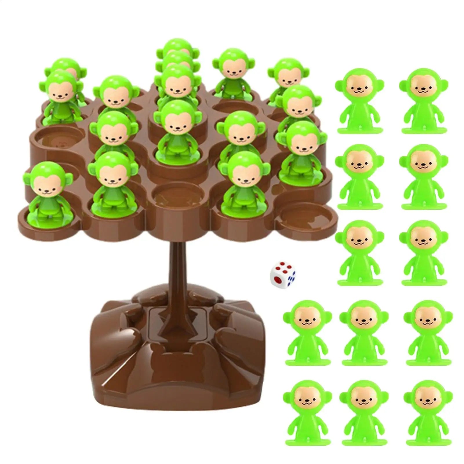 1 Stück Balancing Tree Spielzeug Digital Affenwaage Pädagogisches Zahlenbrettspiel Kinder Lernspielzeug Montessori Mathe Spielzeug