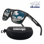 Okuma polarisierte Sonnenbrillen UV400 für Herren und Damen Outdoor-Jagd, Angeln, Autofahren, Radfahren, Sonnenbrillen, optionale Box