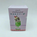 Auf Lager, neu: Mofusand Katze Pudding Kaltgetränk Anhänger Minifiguren Blind Box Anime Figuren Ornamente Puppen Geburtstags- und Weihnachtsgeschenke Spielzeug