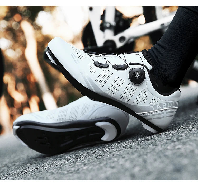 Fahrradschuhe aktualisiertes Modell MTB Fahrrad Herren Rennen Wettkampf selbstsichernd Speed Fahrrad Sportschuhe Damen Spd Cleats Radschuhe