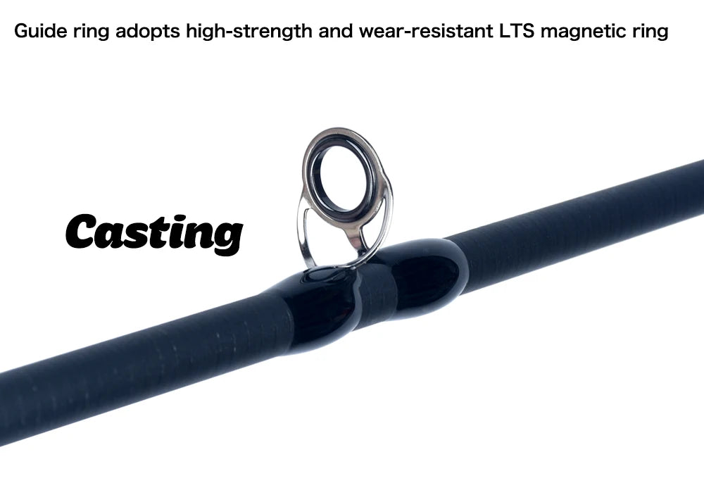 PHISHGER Spinnrute Baitcasting Reiserute Kohlenstoff Miniware Für Angelruten Wurfgewicht 5-30g M Fast Ultraleicht Köder Forellenrute