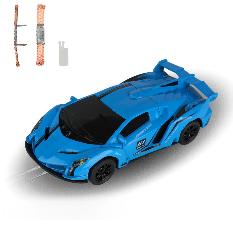 Analog Slotcar 1:43 1/43 Maßstab CLK GTR F1 Veneno Polizei LaFerrari Auto Evolution Rennstrecken-Spielzeugautos