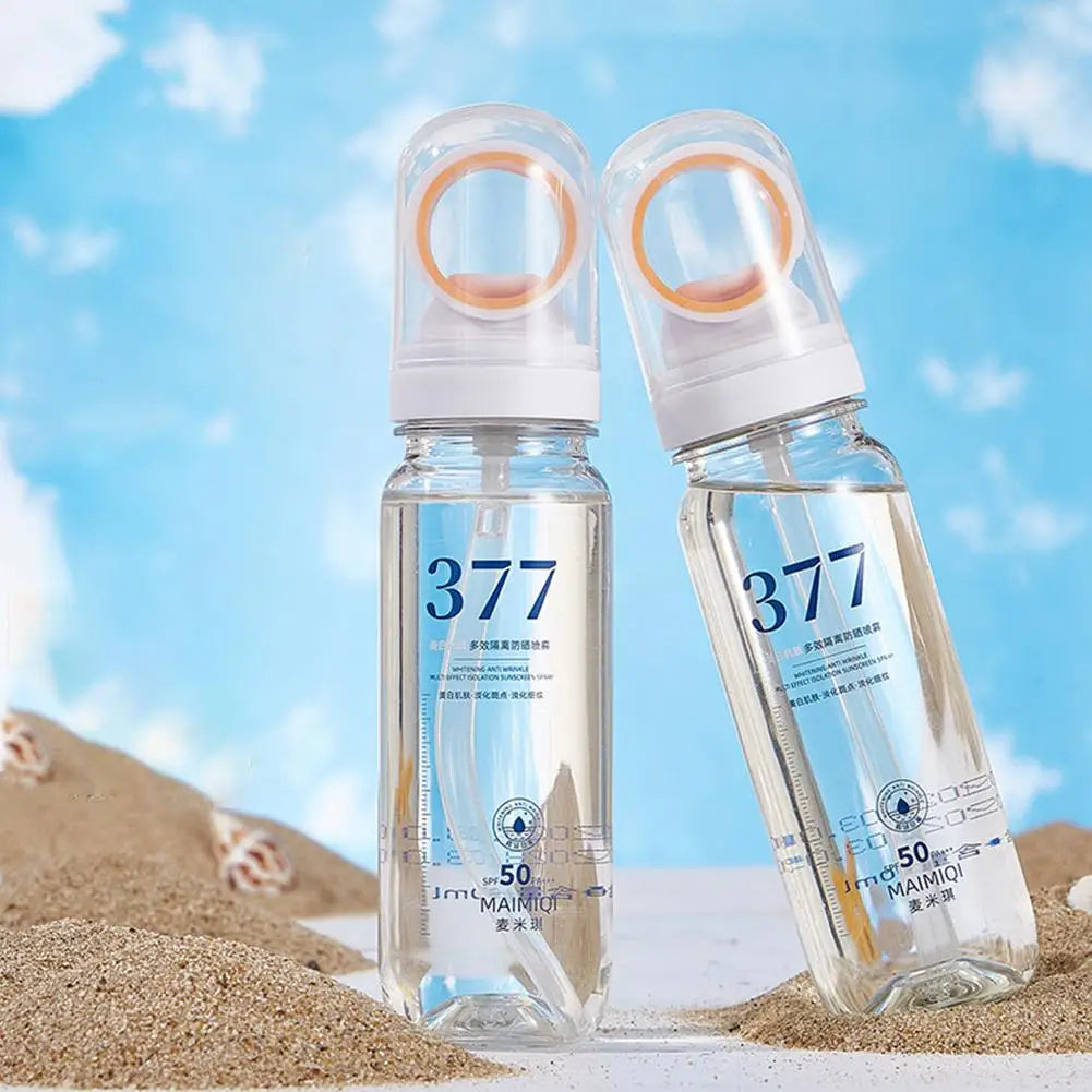 377 Sunscreen Spray SPF50+ Anti-aging Anti Wrinkle Moisturizing Whitening Sunscreen Spray Facial Body Neck Skin Care Spray 2025 Main image