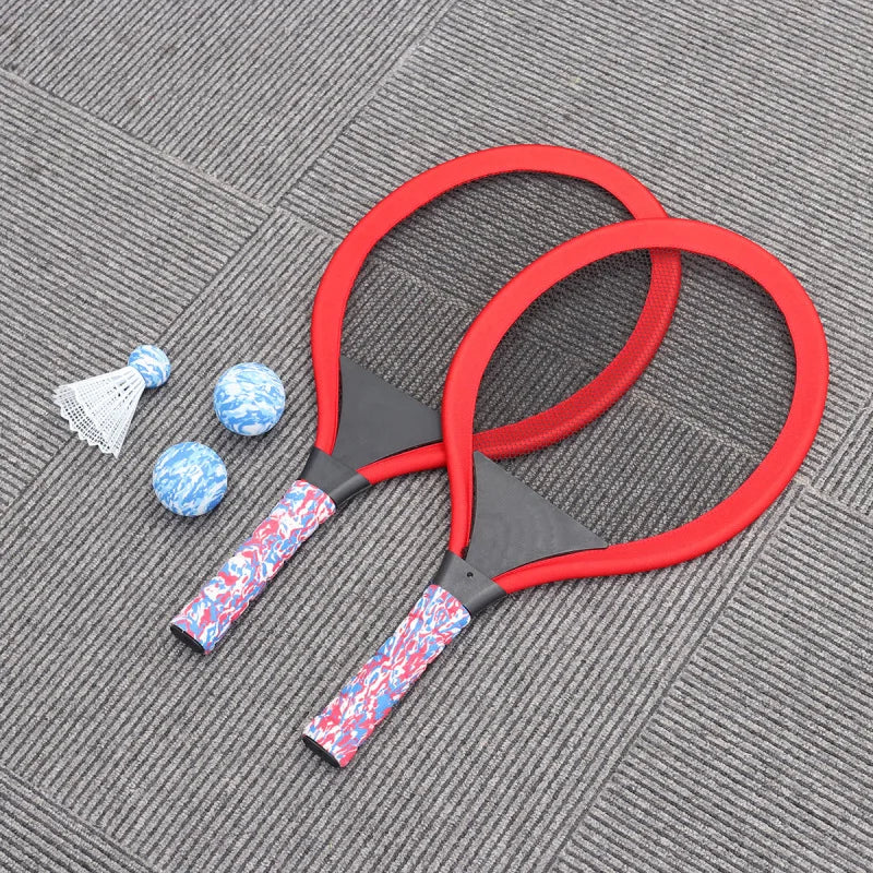 Eva Durable Kinder Tennis Schläger Set Leichte Kinder Strandball Sportspiel Plastik Outdoor Schläger Sport Multi