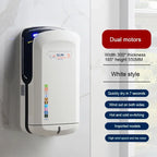 Full New Hand Dryer Induction Hotel Restauran High Speed Jet-type Hand Drying Machine Double-sided hand dryer 220v