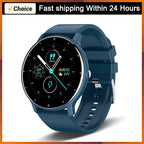 LIGE Wasserdichte Smartwatch für Damen, Echtzeit-Wettervorhersage, Herren-Uhren, Sport-Damen-Smartwatch für Damen, Android, iOS