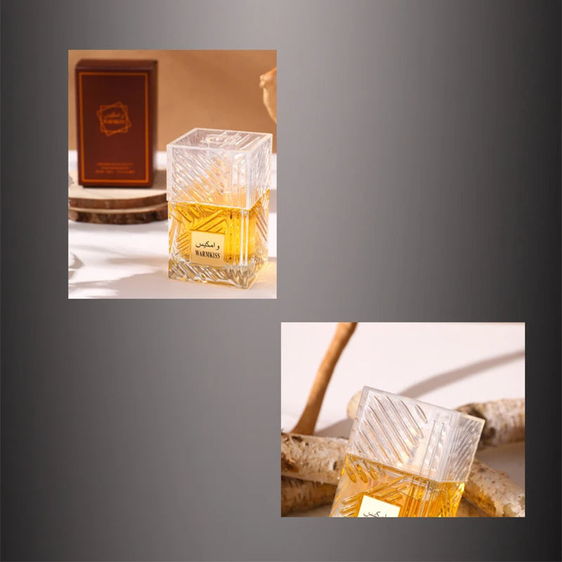 Khamrah Duft Parfüm Eau De Toilette Geschenkbox 100ml Unisex Arabischer Oud Duft Gourmand Duft Langanhaltendes Parfüm für Unisex