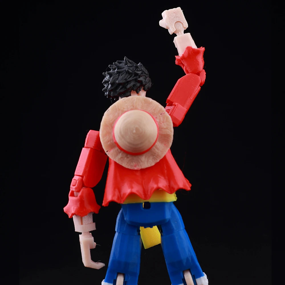 9L3D Gedruckte Anime One Piece Naruto Demon Slayer Dummy13 Lucky T13 Bewegliche Shapeshift Actionfiguren Mannequin Spielzeug Sammlerstücke