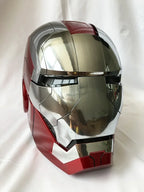 Neuer AutoKing 1:1 Mk5 Iron Man Helm Cosplay Sprachsteuerung Augen mit Licht Modell Spielzeug für Erwachsene Elektrisch tragbar Weihnachtsgeschenk