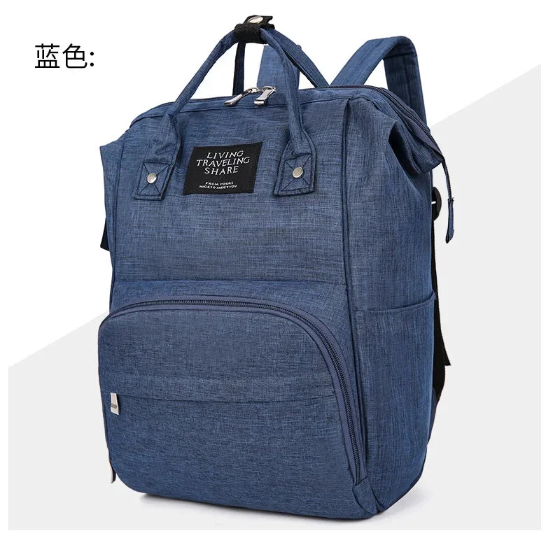 Wickelrucksack Windeltasche Mama Große Kapazität Taschen Mama Baby Multifunktionale Wasserdichte Outdoor Reise Windeltaschen für die Babypflege