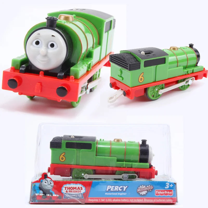 Elektrische Thomas und seine Freunde Trackmaster Motorisierte Lokomotive Diecast Jungen Spielzeug Bash Dash Stanley Splatter Diesel Arry Paxton