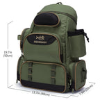 Bassdash Angeltasche Köderrucksack Leicht Taktisch Köderbox Multifunktional