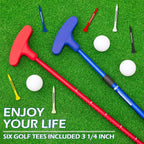 Golf Putter für Herren und Damen, beidhändig nutzbarer Kinder-Putter, Minigolf-Putter für Rechts- oder Linkshänder, längenverstellbarer Golf-Putter