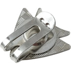 1 Stück Golf Putting Ausrichtung Zielwerkzeug Ballmarker mit magnetischem Hutclip Flugzeugmuster, Golf Trainingszubehör, für Golfer