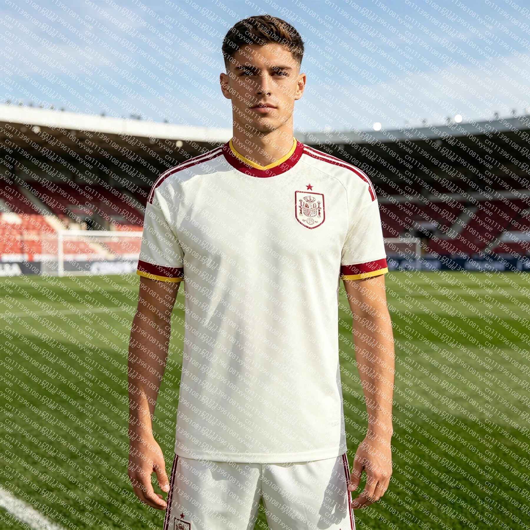 2026 Summer Spanish Football T-shirts Casual Sports for Men and Women All Sizes for Children Casual Sports Training T-shirts Secondary image