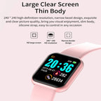 Multifunktionale Smartwatch für Damen und Herren, Bluetooth-verbunden, Telefon, Musik-Player, Fitness-Sportarmband, Schlafmonitor D13 Smartwatch