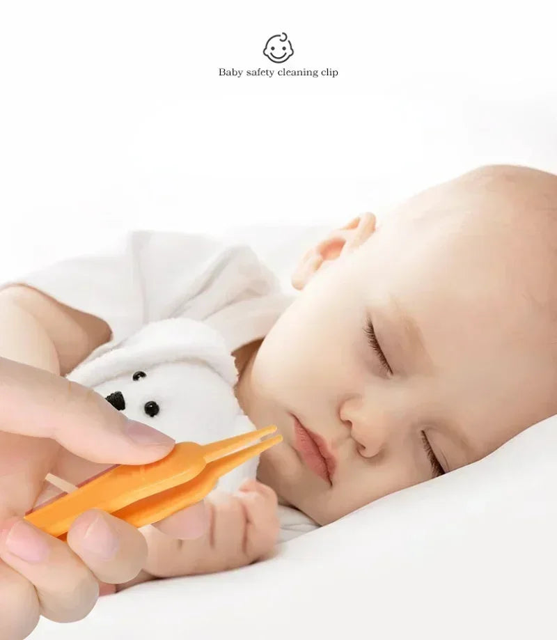 Pinzetten Reinigungszange Baby Plastikpinzette Nasenreiniger Werkzeug Kleinkind Nasenhöhlenpflege Babyartikel Kindersicherheit