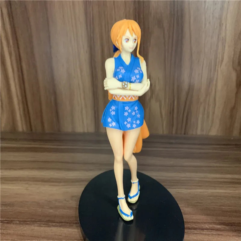Neue One Piece Figur Ninja Nami PVC Figuren OP Tama Luffy Yamato Kaidou Zoro Sanji Usopp Law Newgate Modell Geschenk Spielzeug