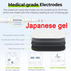 60 Massage-Modi 4-in-1-Elektromuskelstimulator-Kombination Physiotherapie 4000Hz EMS IFC RUSS TENS Impuls-Elektrostimulator