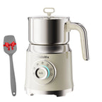 BioloMix 7-in-1 Abnehmbarer elektrischer Milchaufschäumer Dampfer Automatischer Heiß- und Kaltschaumbereiter für Kaffee und heiße Schokolade
