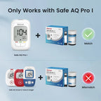 Sinocare Safe AQ pro Ⅰ Blutzuckermessgerät Glucometer Kit Diabetes Tester Medizinisches Blutzuckermessgerät oder nur Teststreifen Lanzetten