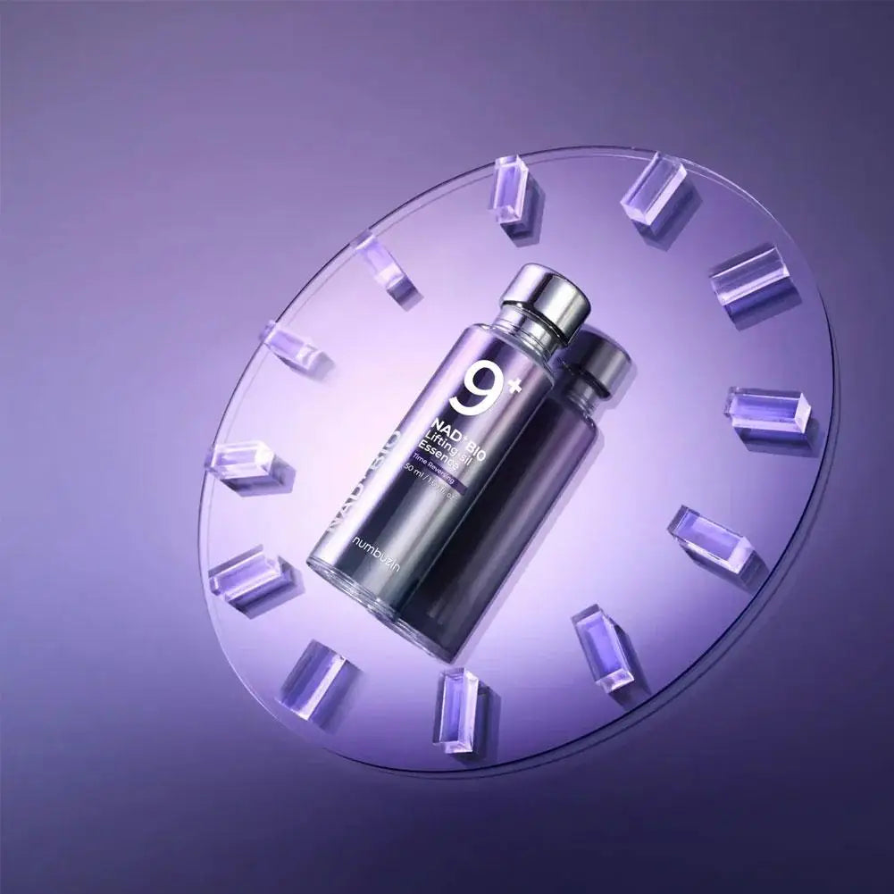 Korea Numbuzin NO.9 NAD+ BIO Skincare Set - Lifting-sil Full Face Mask, NMN BIO Time Reversing Essence, Retinol Eye Cream