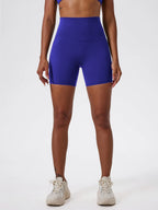 Hearuisavy Damen Yoga Shorts Sommer Soft Buttock Lift Gym Leggings High Waist Sport Shorts Damen Running Workout Shorts Female