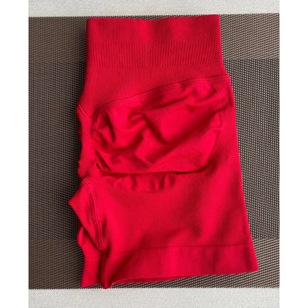 TKITK Shorts Nahtlose Yogahosen Damen Fitness Outfits Shark Bite Shorts für Fitnessstudio Laufen Radfahren Leggings