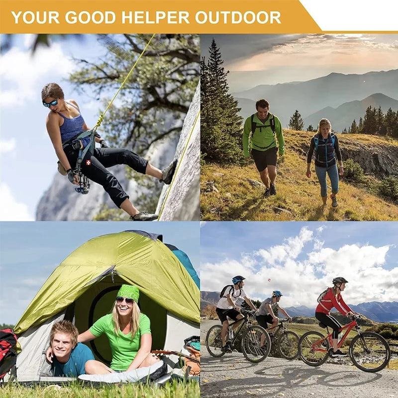Erste-Hilfe-Kästen für den Außenbereich, multifunktionale Überlebensausrüstung, Notfallset, Trauma-Taschen, Camping, Wandern, Jagd, Abenteuertasche
