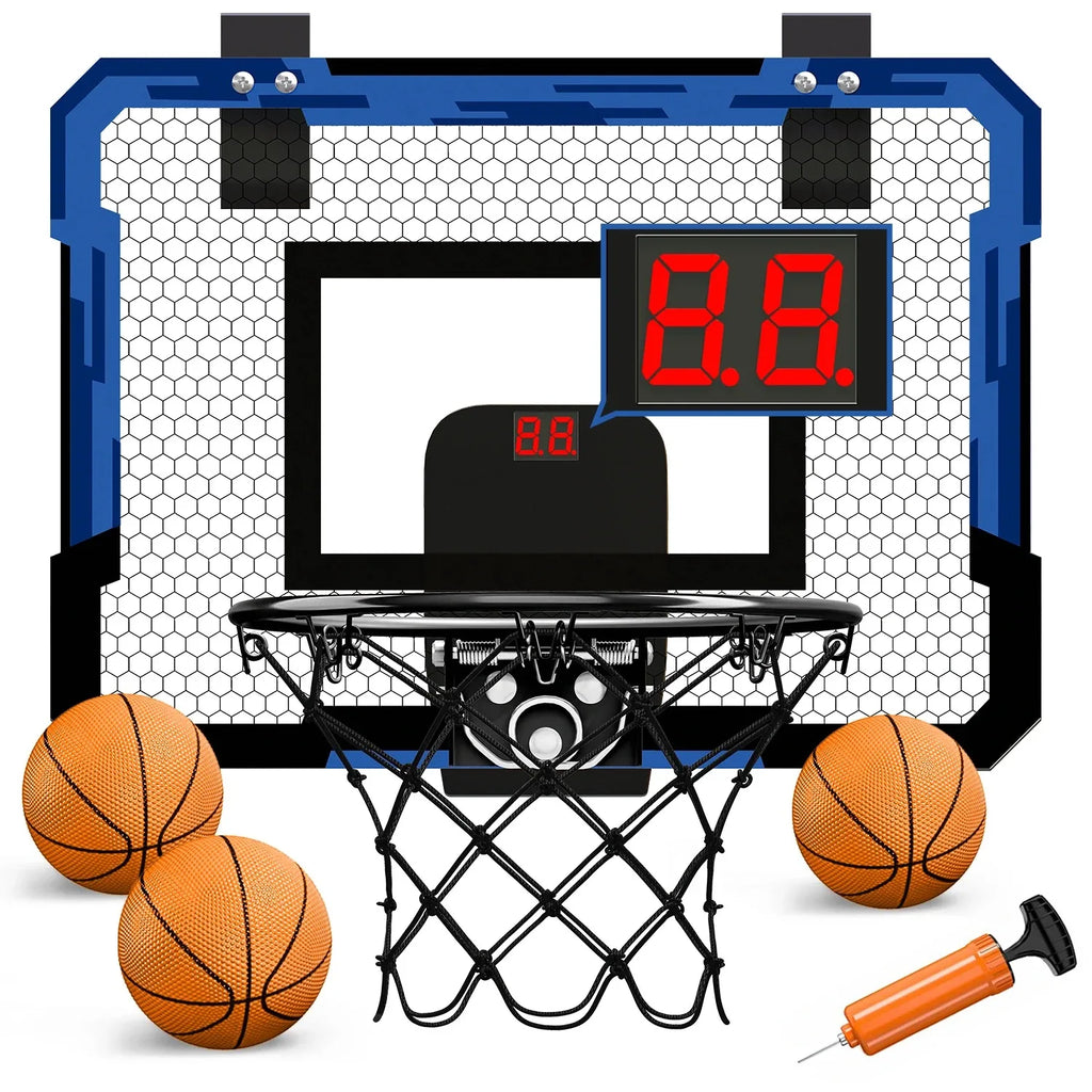Ring Basketballkorb Wandmontiertes Indoor-Trainings-Kinder-Basketballspielzeug Mini-Basketballkorb-Set für Kinder-Outdoor-Spiele