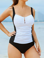 Träger-Tankini, schlank, zweiteilig, Damen, Bademode 2026, weibliche Badegäste, Badeanzug, Strandmode
