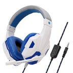 Gaming Kopfhörer 3.5MM Kabelgebunden PC Bass Stereo Gamer Headset Telefon Laptop Kopfhörer Helm Mit Mikrofon Für PS4 Xbox One Switch