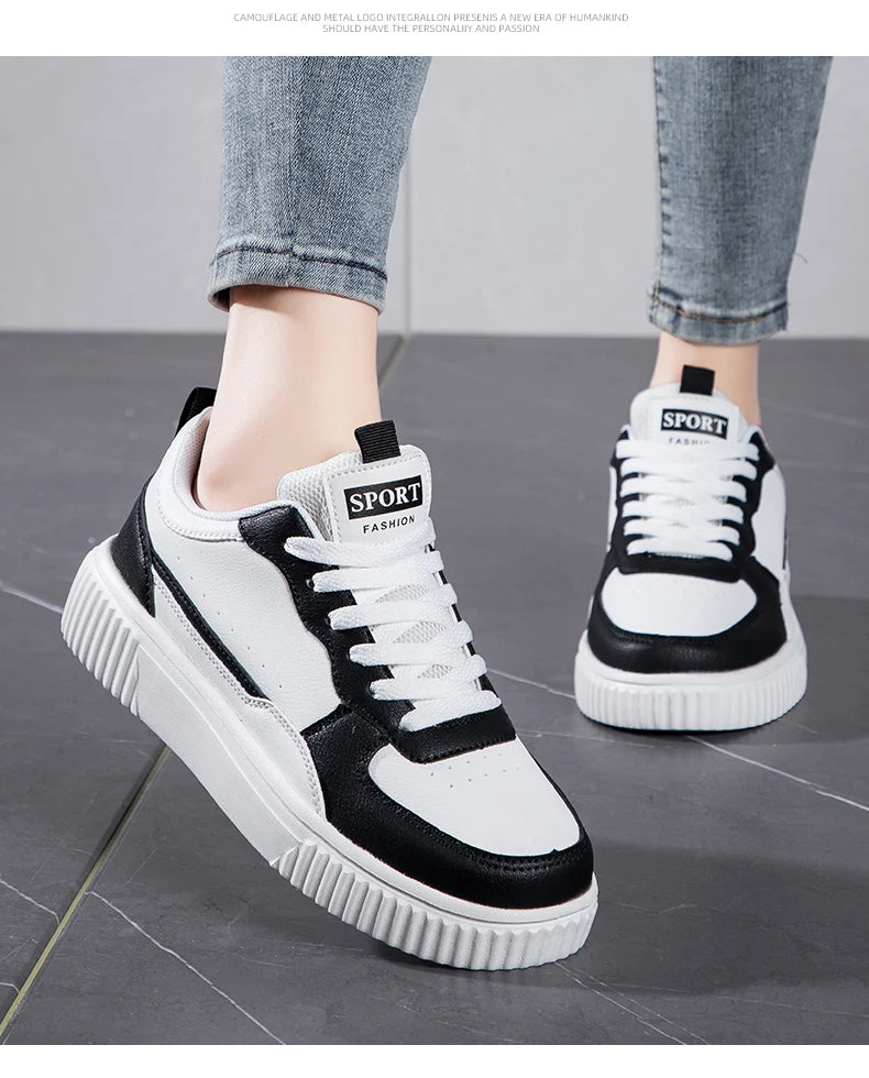 Mode Frauen Freizeitschuhe Atmungsaktive Walkingschuhe Flache Schuhe Sneaker Weiß Damen-Schuhe Sport Laufen Outdoor Walking Für Herren