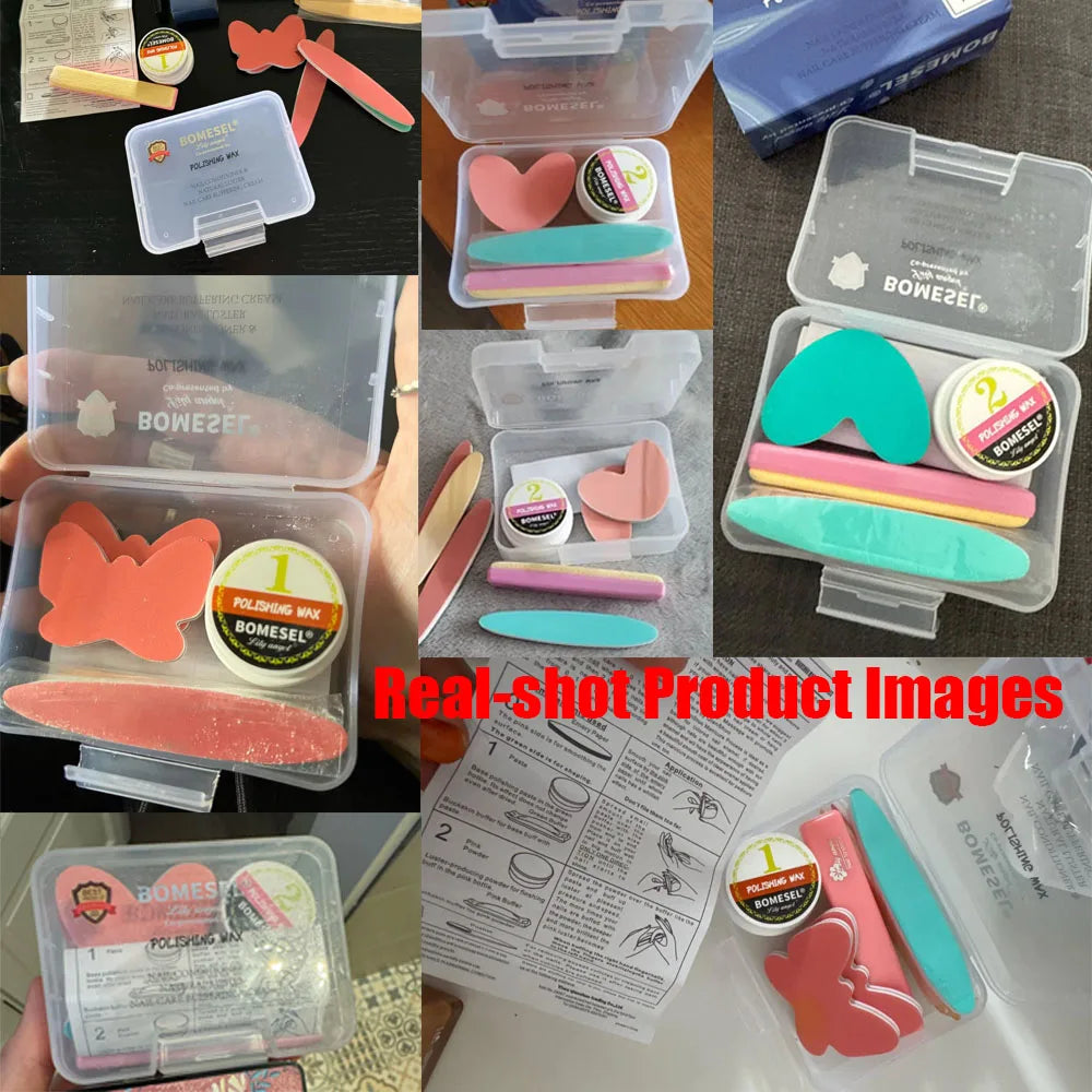 Make-up-Set Nagelpufferblock Feilen Maniküre Puffer für Nagelpflege Werkzeuge Hochwertige Nagelpflege Puffercreme Maniküre-Set