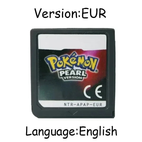 Pokemon Serie DS Spielmodul Videospielkonsole Karte HeartGold SoulSilver Diamond Platinum Pearl Mehrsprachig für NDS 3DS