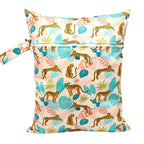 Wasserdichte Wickeltasche Windeltasche Mama Baby Umstandstasche Waschbare Reißverschluss Windel-Organizer Trockenbeutel Reisetragetasche 30x40cm