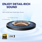 (EU stock) Soundcore by Anker Space A40 Bluetooth headphones, 98% automatic noise cancellation, wireless earbuds