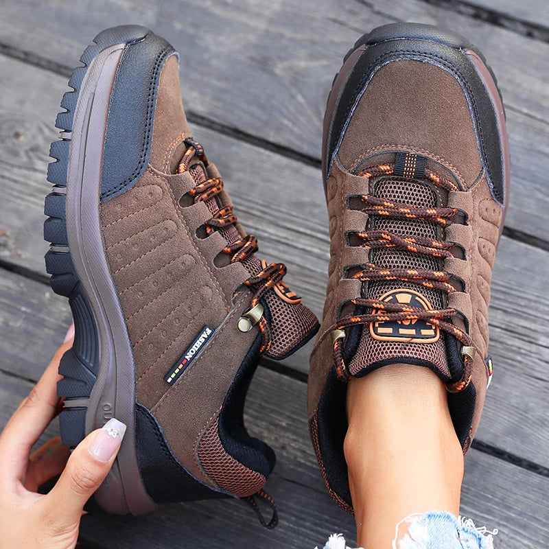 Hiking Shoe Outdoor Retro SuedeTactical Platform Women's Sneakers Spring Autumn New 2025 Anti Slip Mountaineering Camping Shoes Hauptbild