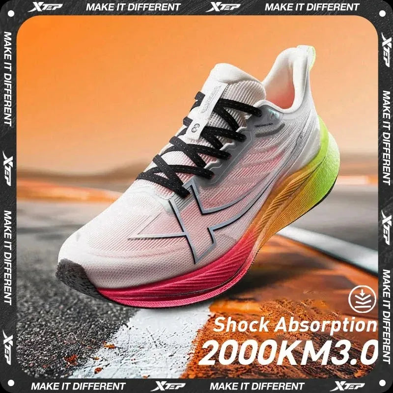 Xtep 2000km 3.0 Running Shoes For Men 2025 Spring Sneakers Cushioning Training Jogging Wear-Resistant Lightweight 875119110032 Hauptbild