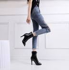 Damen Party Stiefel 2020 Damen Sexy Stilettos High Heels Schuhe Damen Latein Tanzschuhe Latein 2020 Für den Ballsaal