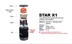 Fire Maple Star X1 Campingkocher Outdoor Wander Kochsystem mit Kocher Wärmetauscher Topf Schüssel Tragbare Gasbrenner FMS-X1